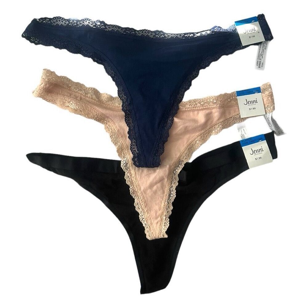Jenni Thongs 3 Pieces Sz XL-A